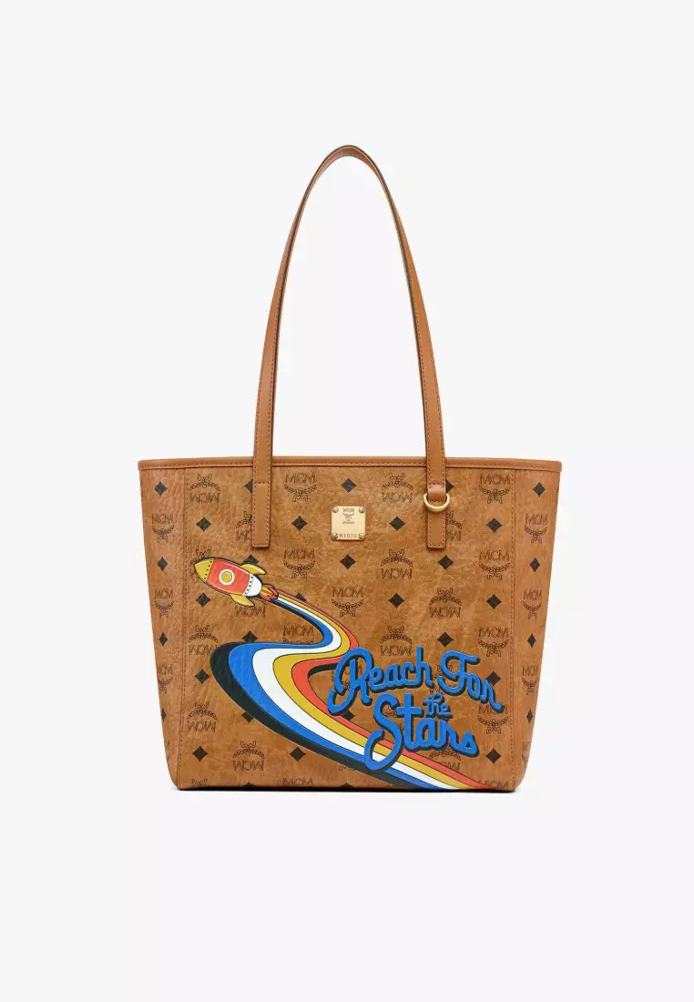 Buy MCM Toni Top-Zip Shopper in Rocket Visetos 2026 Online | ZALORA