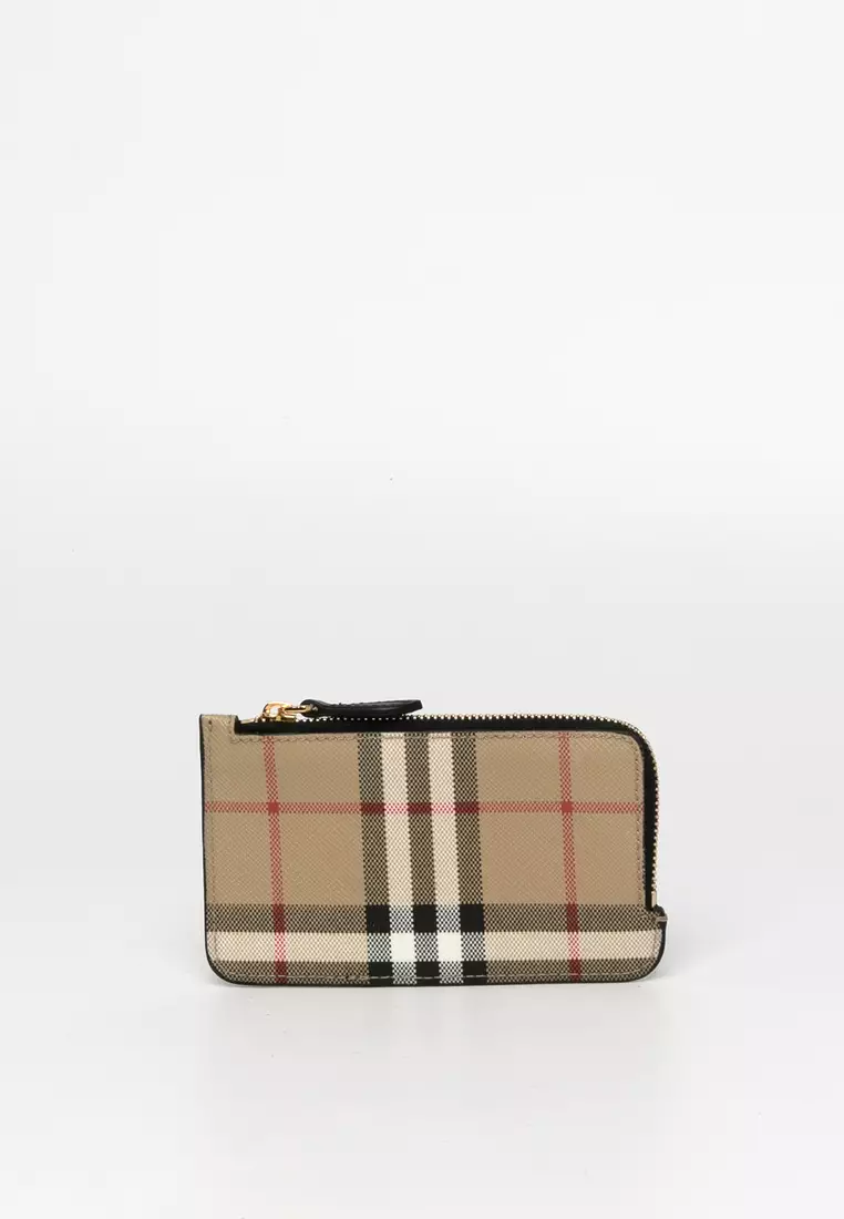 Burberry zippy wallet clearance