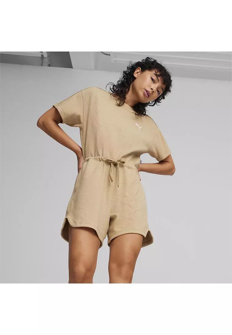 Her Short Jumpsuit