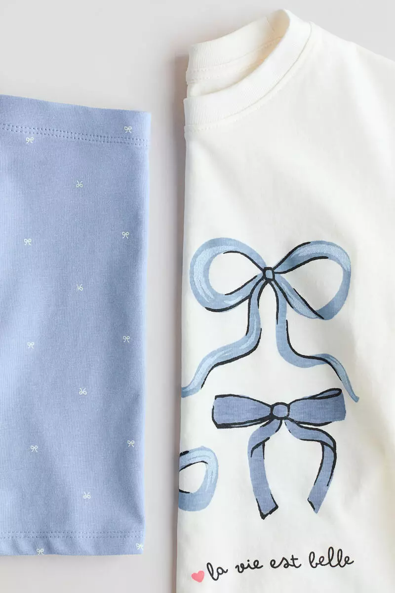 2-piece cotton jersey set