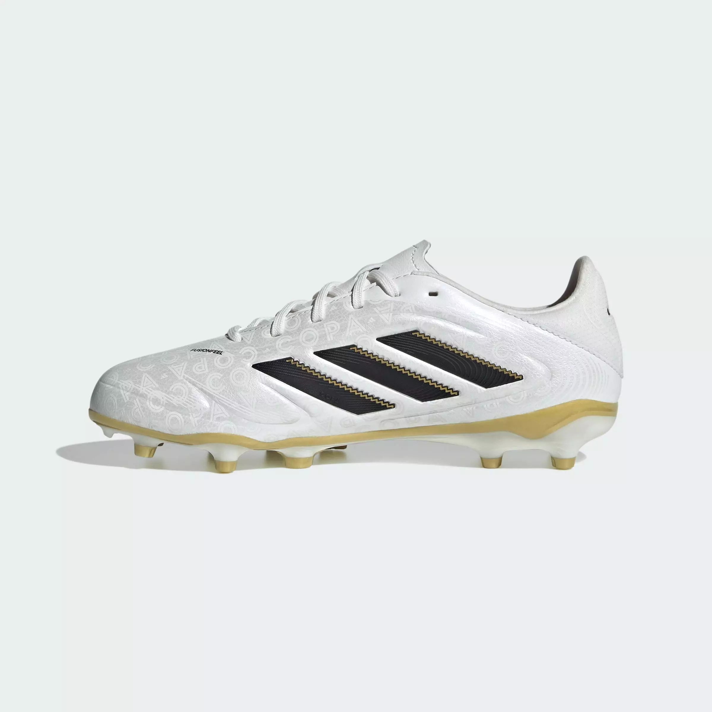 Football Copa Pure 3 League Firm/Multi-Ground Boots Kids Unisex White JR2887