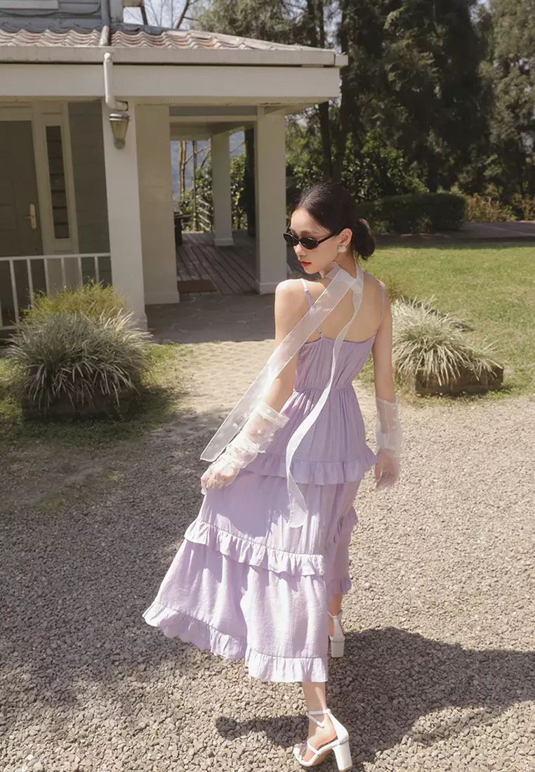 Tiered Ruffle Maxi Dress