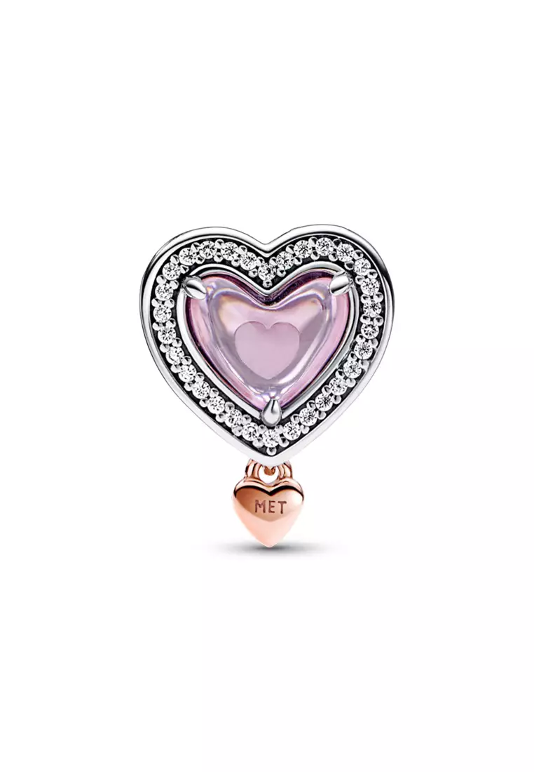 Buy PANDORA Pandora 14K Rose Gold Plated Two tone Openwork Mum