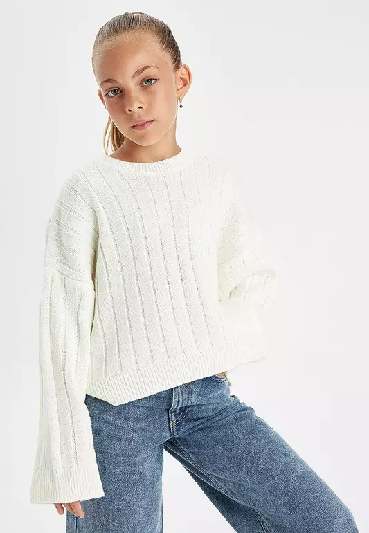 Crew Neck Knit Jumper