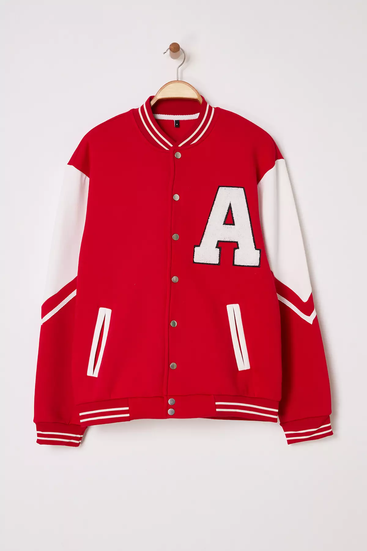 Embroidery Oversized Bomber Jacket