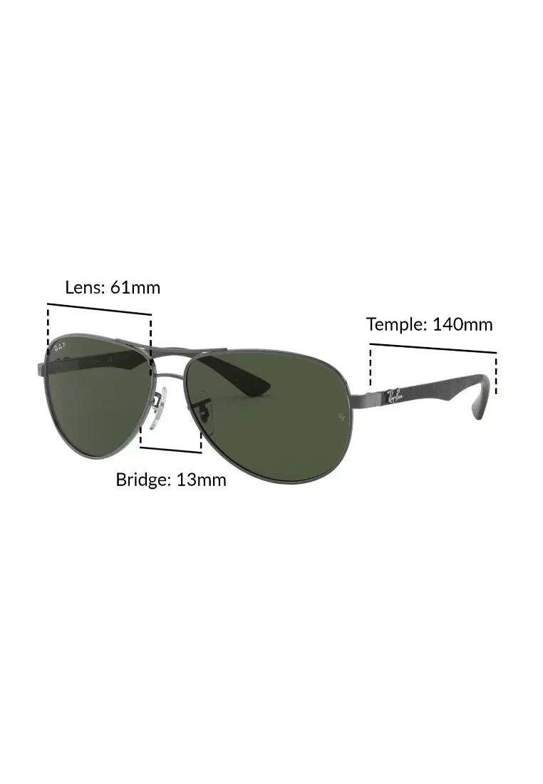 RB8313 004/N5 / Unisex Global Fitting / Polarized Sunglasses / Size 61mm