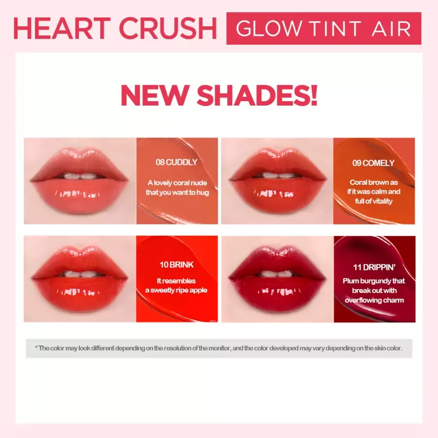 Holika Holika Heart Crush Glow Tint Air - 11 Drippin'