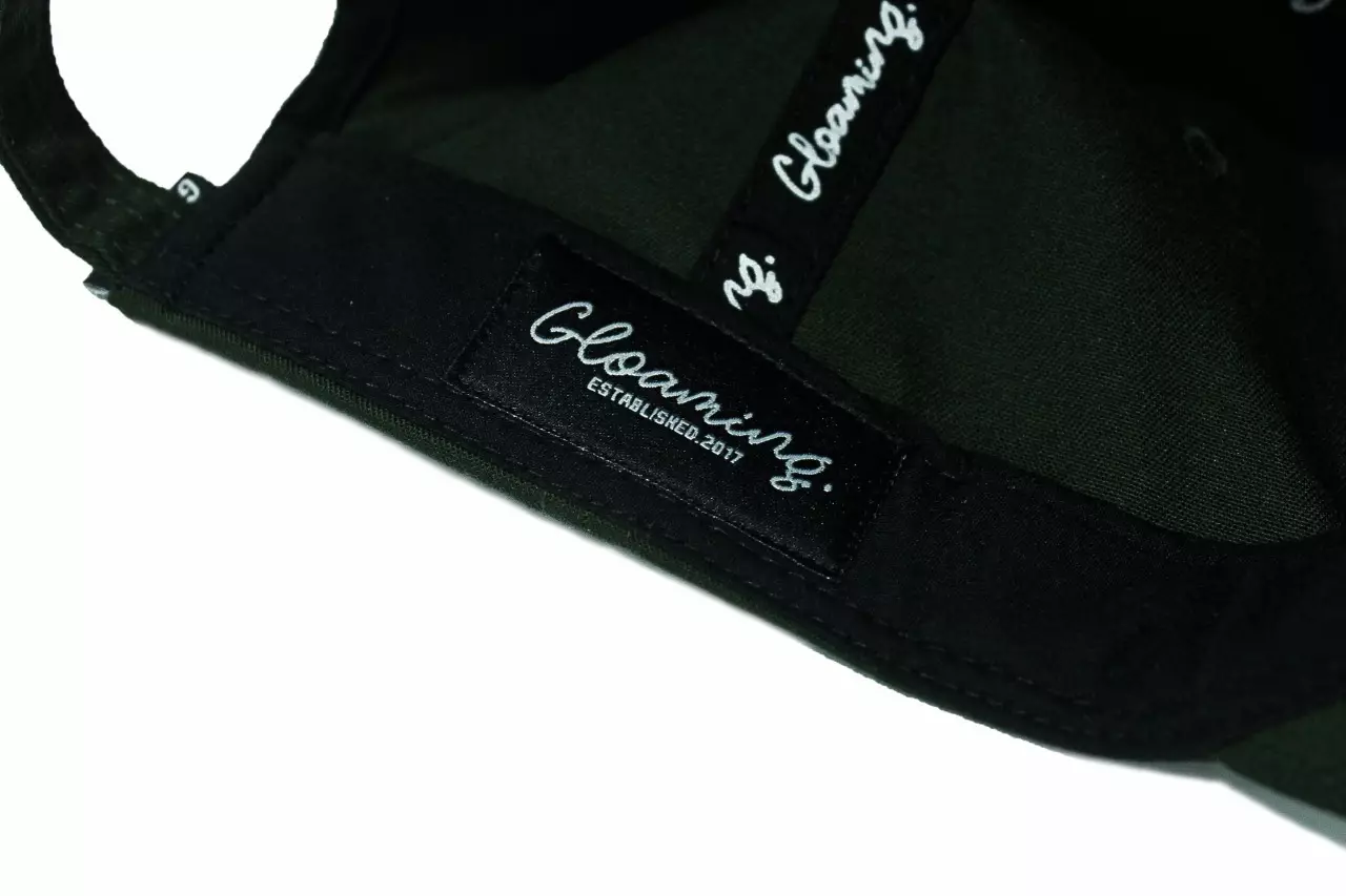 L-Curved Topi Polocaps Hat  Army