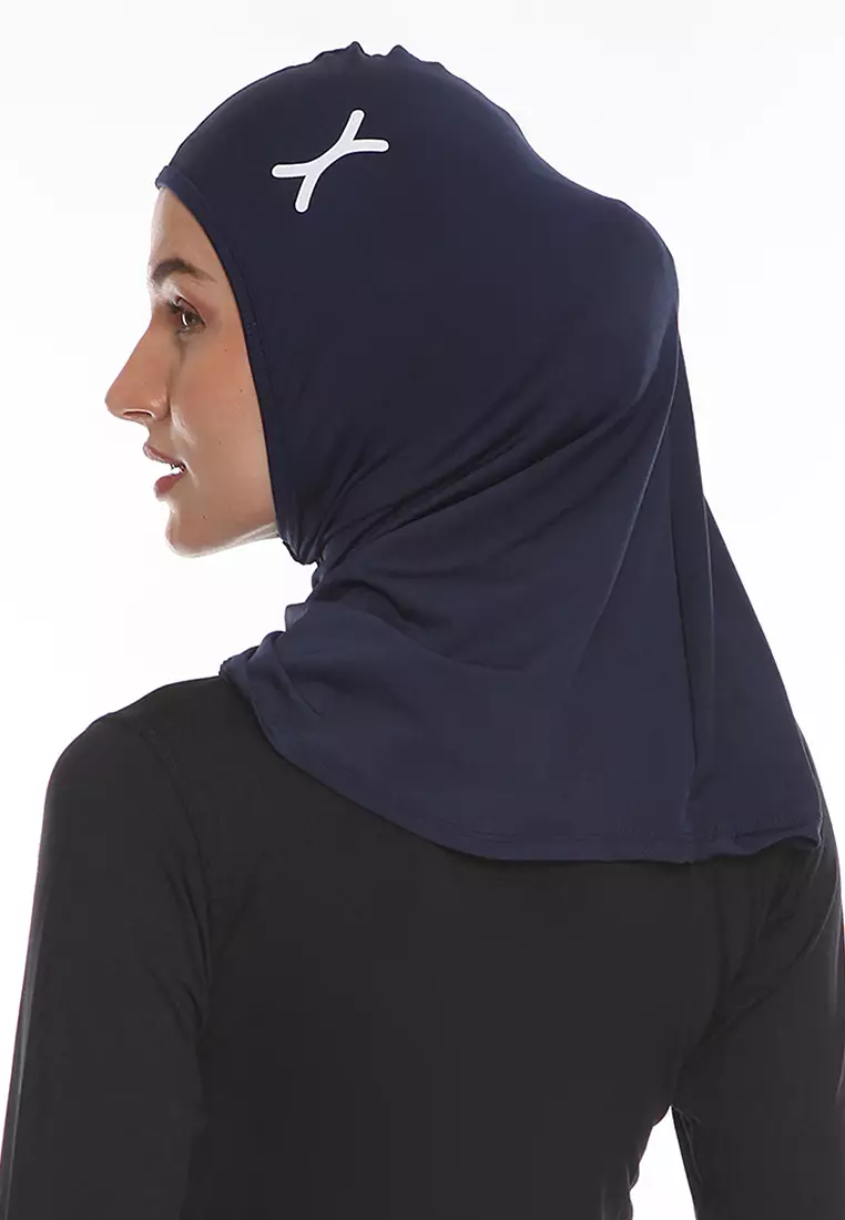 Jual Flexzone Flexzone Hijab Sport Instant Navy Original 2024 Zalora Indonesia 9641