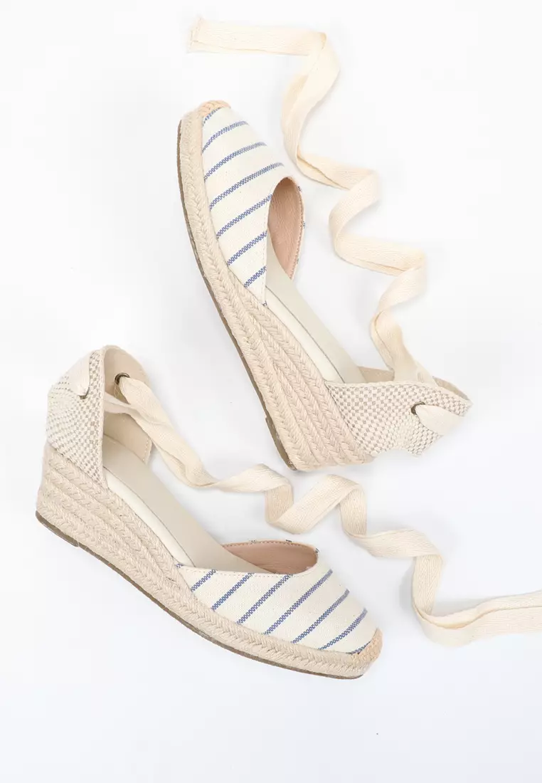 5CM Ankle Strap Wedge Sandals HB103