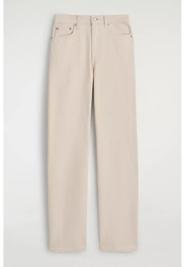REPRISE CANVAS STRAIGHT-LEG JEANS