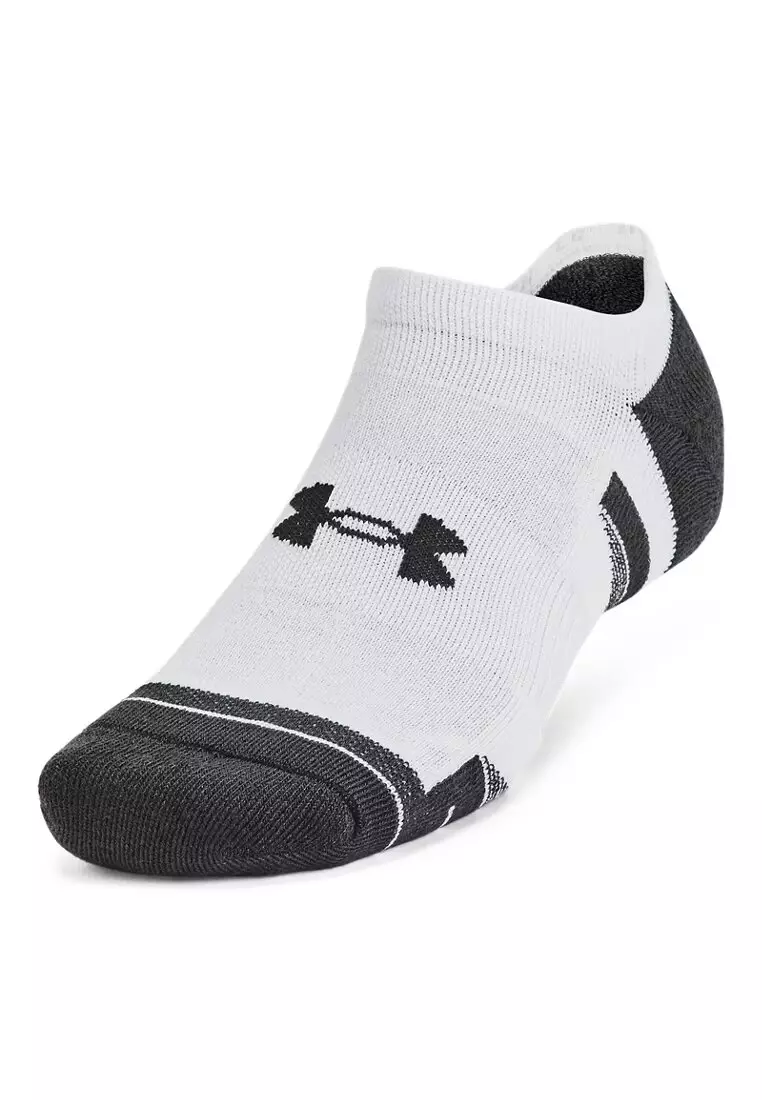 Under Armour Unisex UA Performance Tech 6-Pack No Show Socks