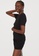 H&M black Ribbed Jersey Dress B847FAA56C9919GS_2