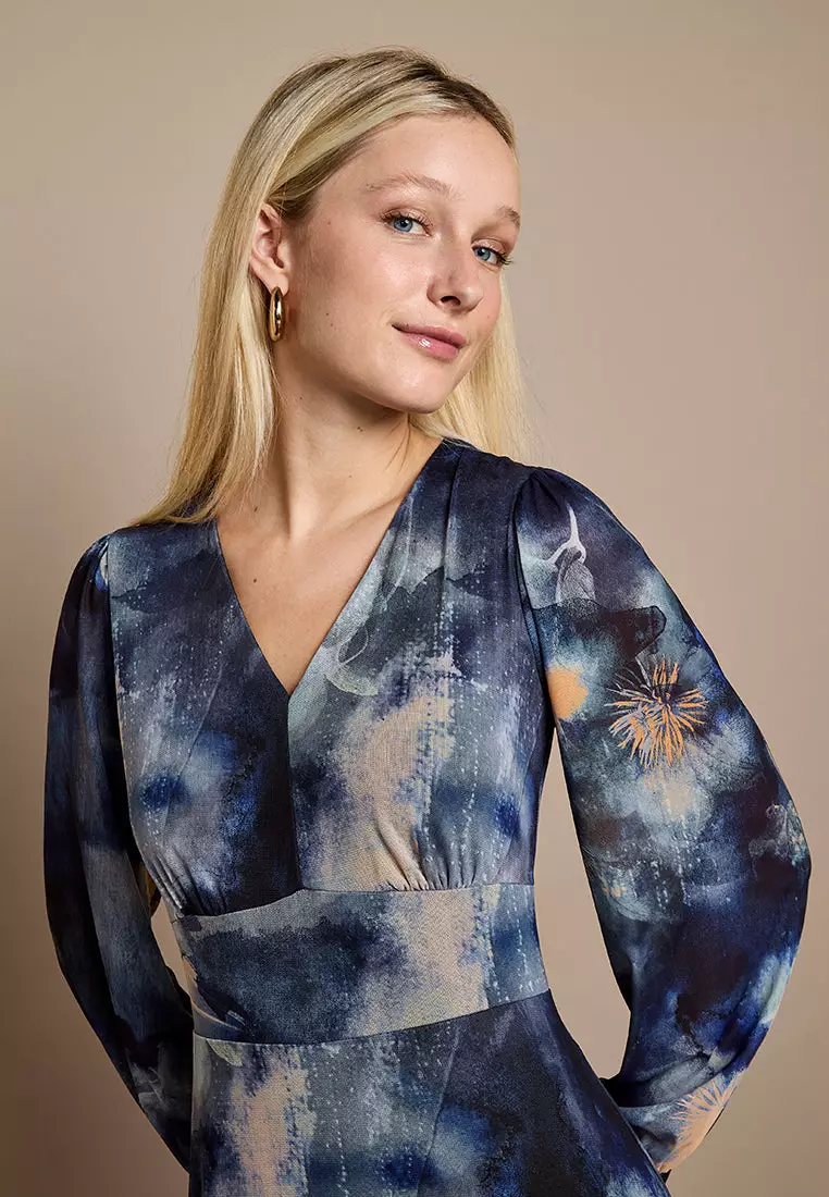 Buy GWD GWD Genevieve Floral Print Maxi Dress 2026 Online | ZALORA
