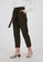 Berrybenka Label green Sophie Vony Straight Pants Olive 53594AA010EF27GS_2