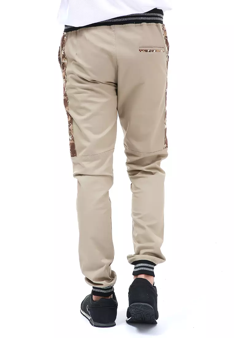 Locko Celana Panjang Cargo Pria Motive Side Casual Long Pants Material Twill Cotton ORIGINAL