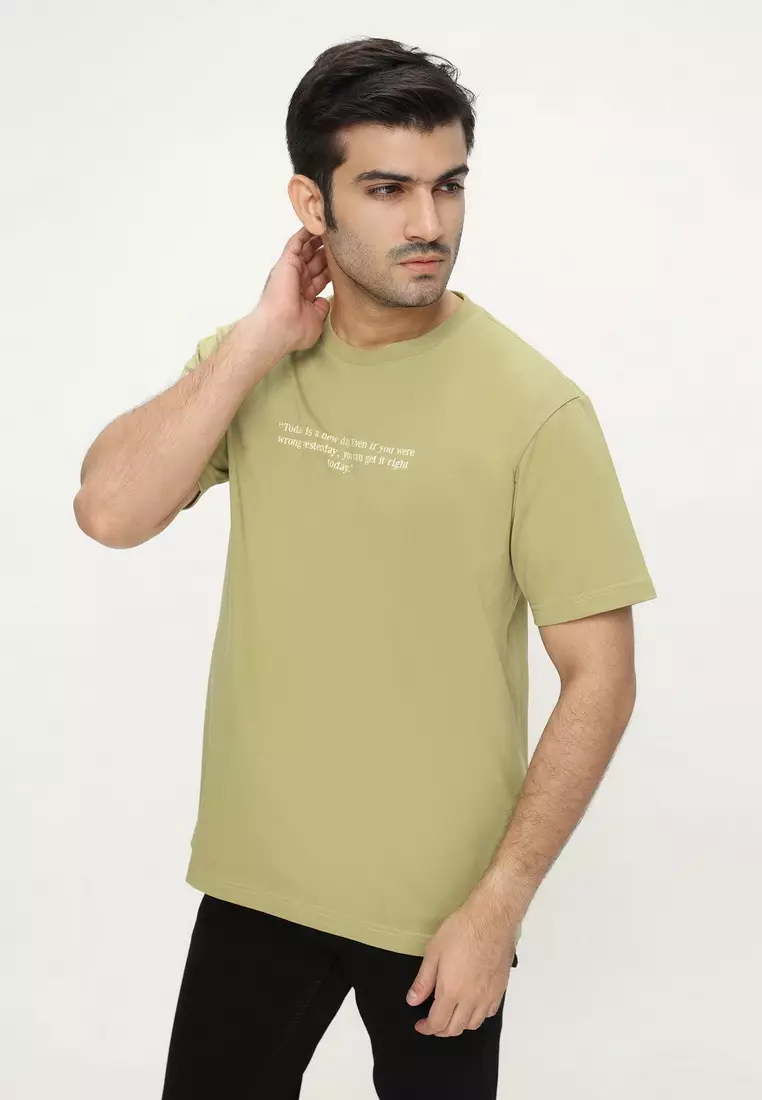 NX T-Shirt Cotton Combed Tebal Pria 207470121
