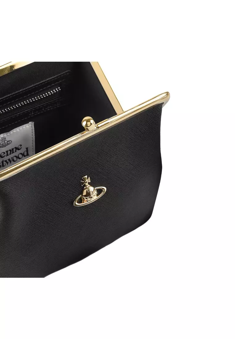 Granny Frame Purse Women's Shoulder Bag In Black 4B010007W