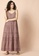 Indya pink Rose Pink Embroidered Tiered Maxi Dress 80320AA1403627GS_5