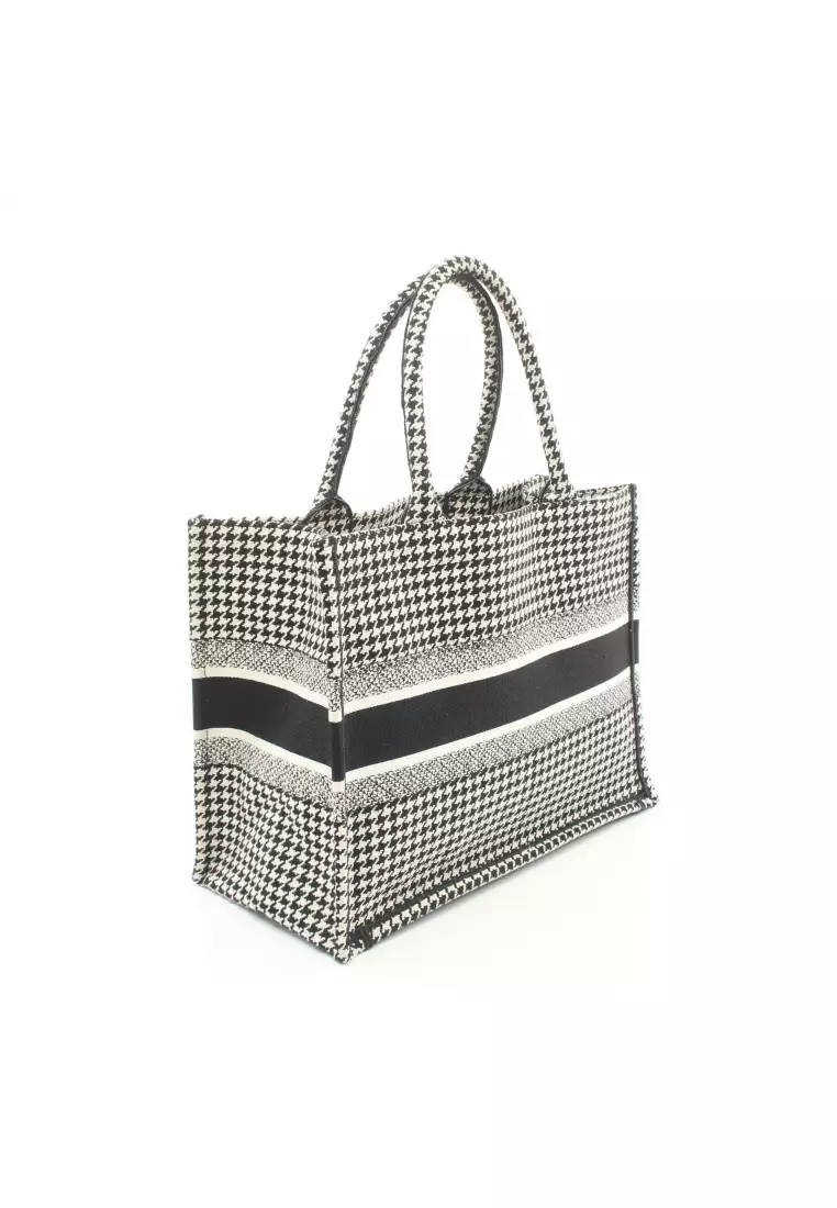 Christian dior houndstooth bag clearance