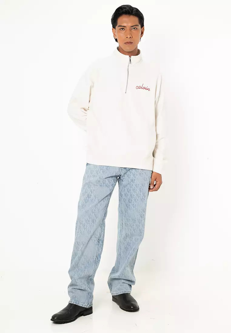 Premium Terry Chain Stitch 衛衣 - Calvin Klein Jeans