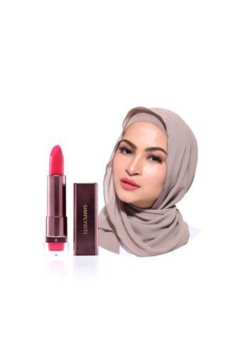 Jual Simplysiti Simply Elegant Lipstick Semi Matte Sand Brown Nirmala Lc07 Original Zalora Indonesia
