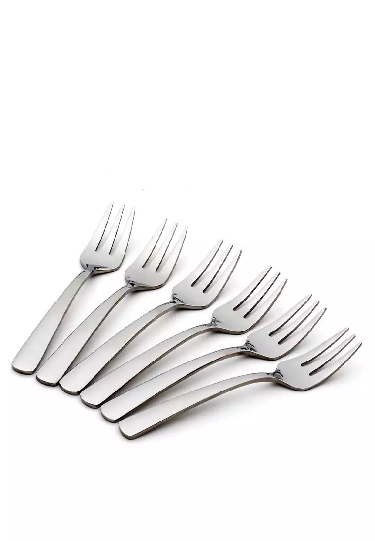 Buy Oneida Aptitude Everday Flatware, Dinner Fork Set of 6 2024 Online