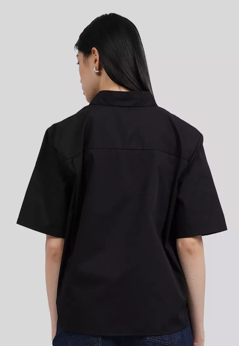 Easy Care Oversized Short Sleeve Shirt