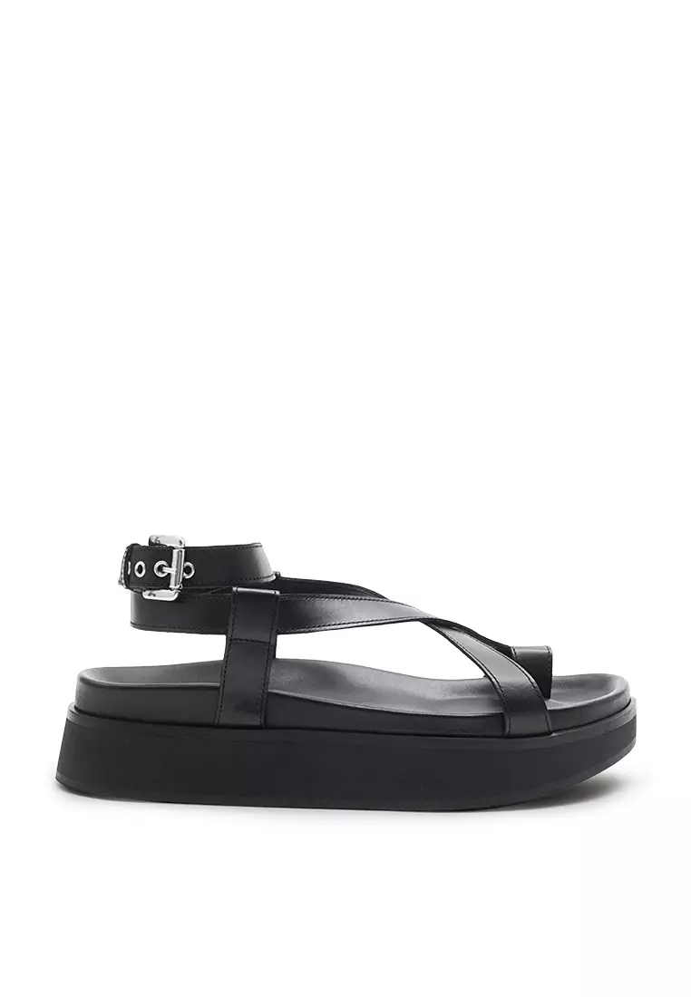 Chunky slip on sandals online