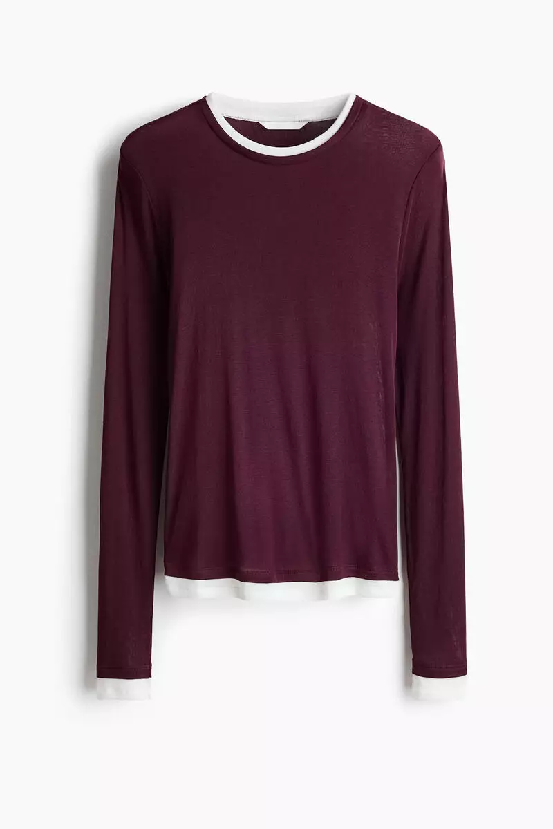 Layered-look top