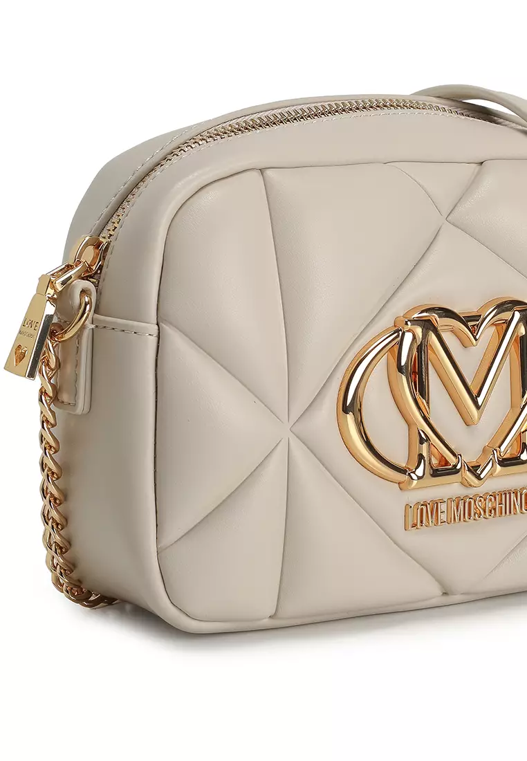 Embossed Quilted Crossbody Bag (nt)