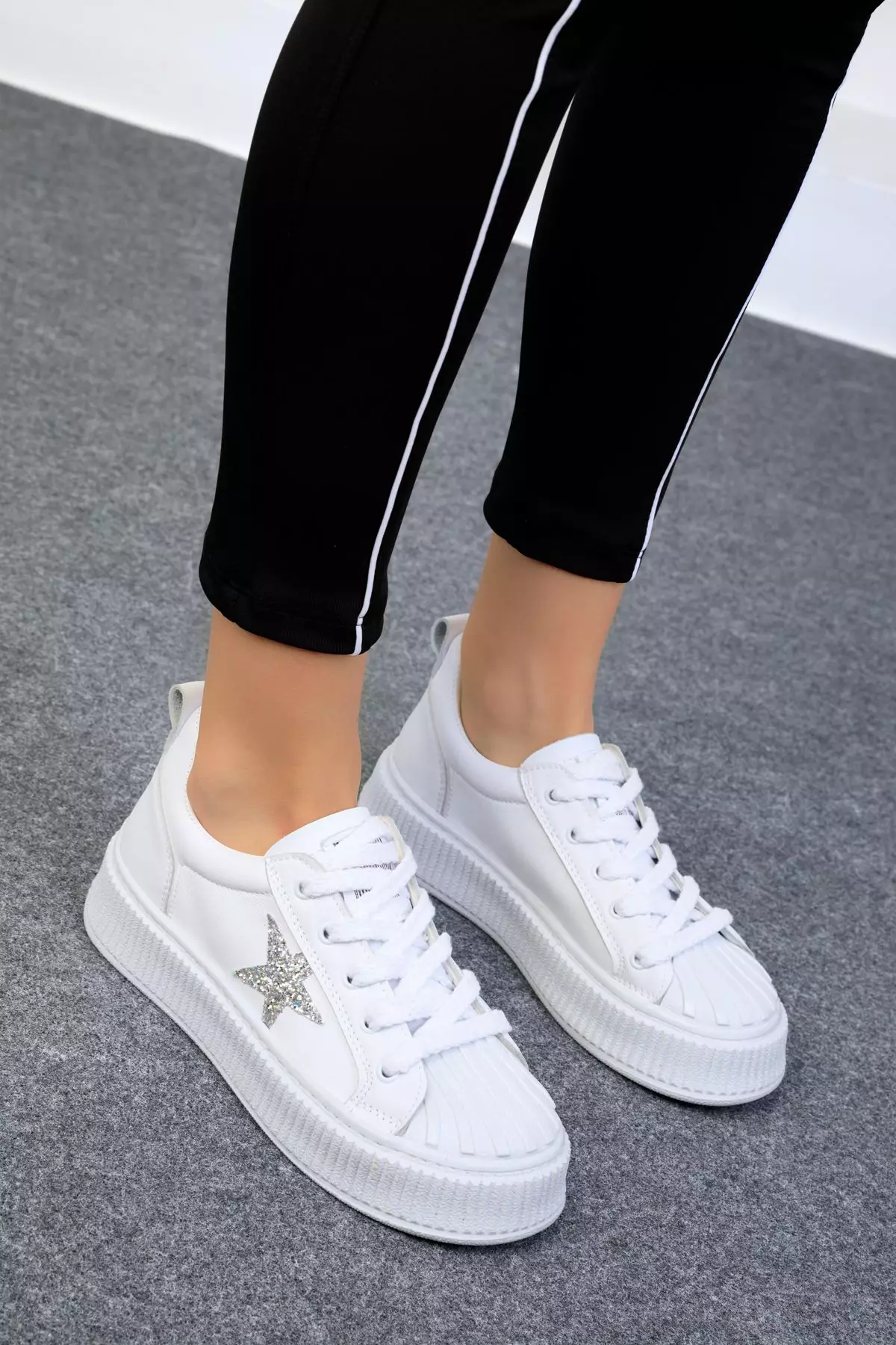 Glitter Star Sneakers