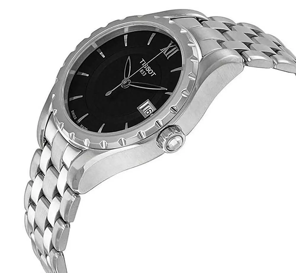 Tissot T-Trend Quartz Black Dial Watch for Women