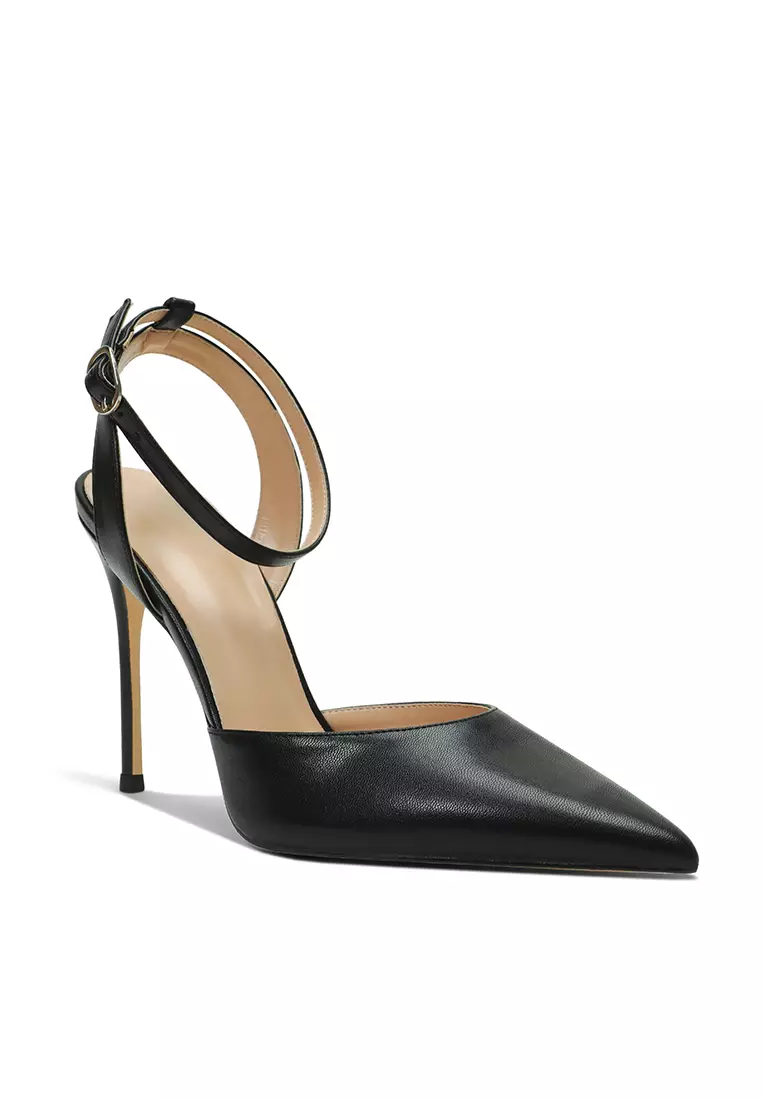 10CM Synthetic Leather Strap High Heel Sandals HZL278-1