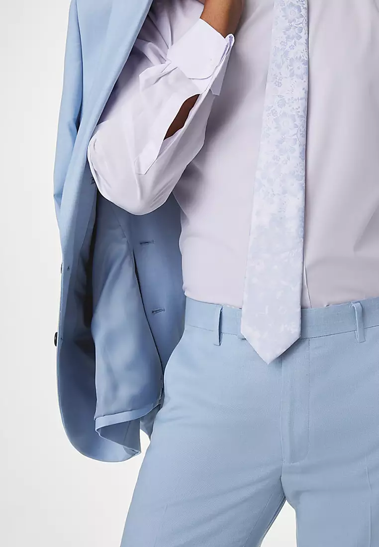 Slim Fit Stretch Suit Trousers