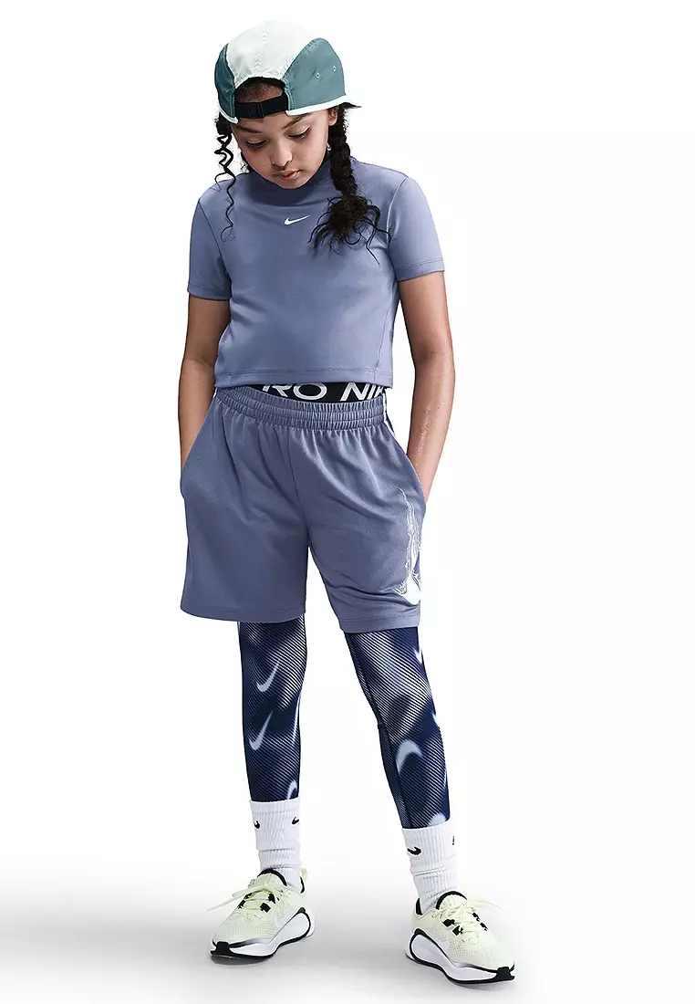 Pro Girls' Dri-FIT Short-Sleeve Top