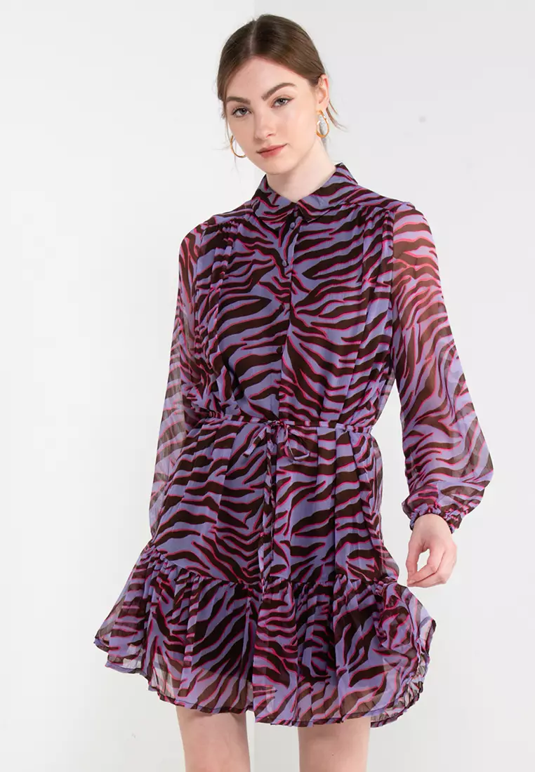 Purple fall sale dress