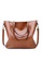 Twenty Eight Shoes brown VANSA Simple Design Hand Bag VBW-Tb004 11EEDAC9219537GS_1