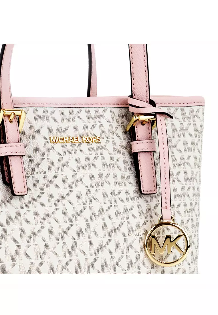 Michael Kors Jet Set Travel Extra-Small Logo Top Zip Tote