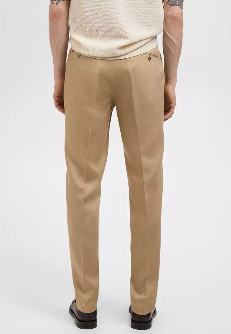 Slim Fit Suit Pants