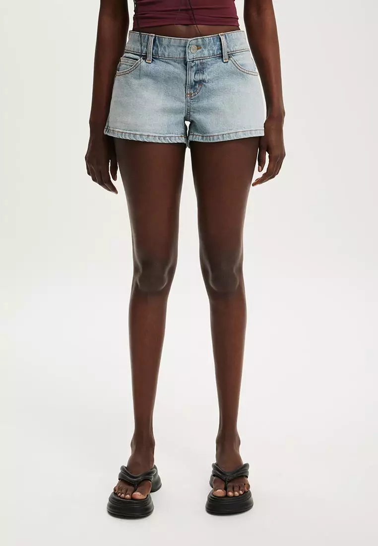 Micro Low Denim Short