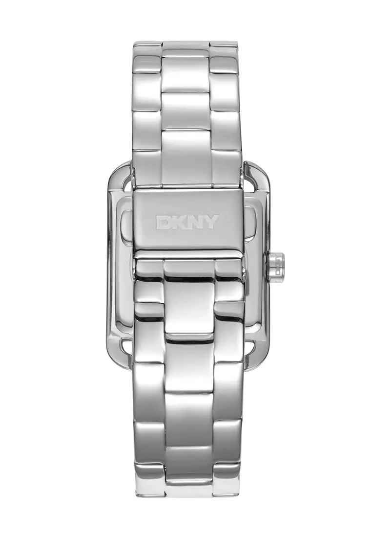 DKNY City Glitz Silver Stainless Steel Analog Quartz Watch For Women DK1L003M0015