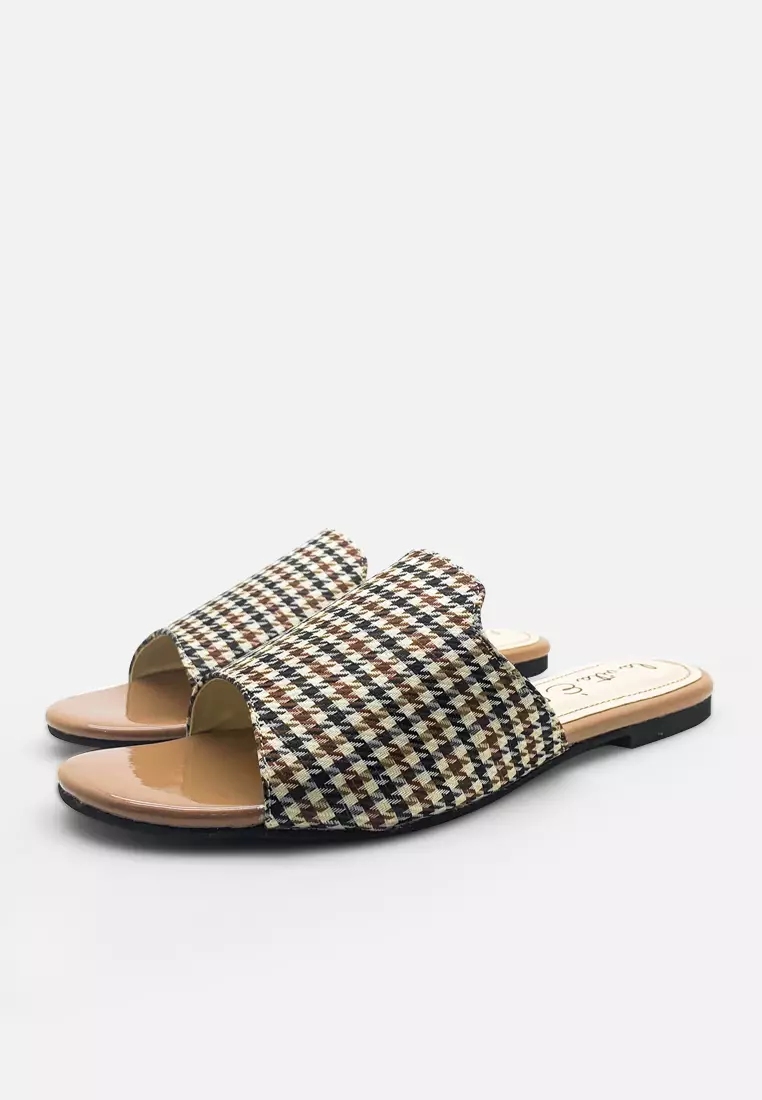 Giselle Sandal Flat Mule Wanita