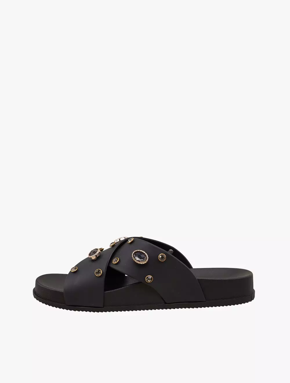 Payless Chrissie Womens Nael Jelly Sandals - Black_05