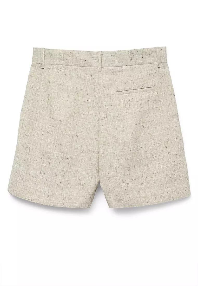 Pleated Shorts