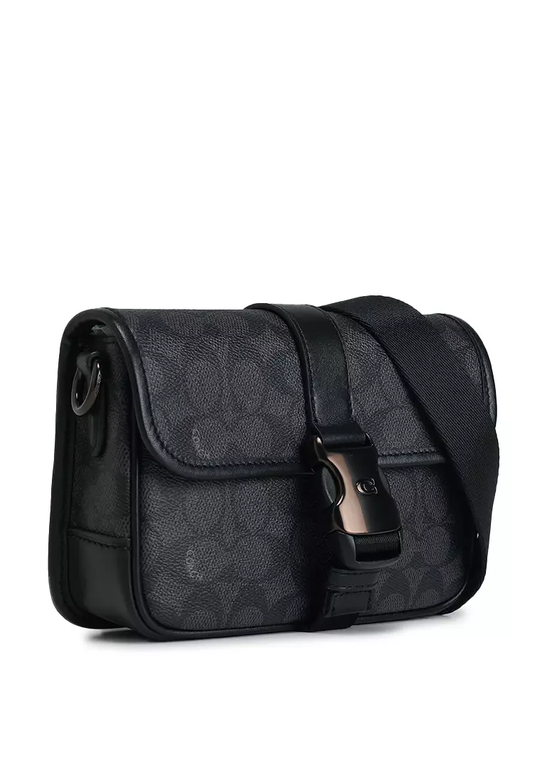 League Crossbody Bag 19 In Signature Canvas バッグ COACH® | League Crossbody Bag 19 In Signature Canvas