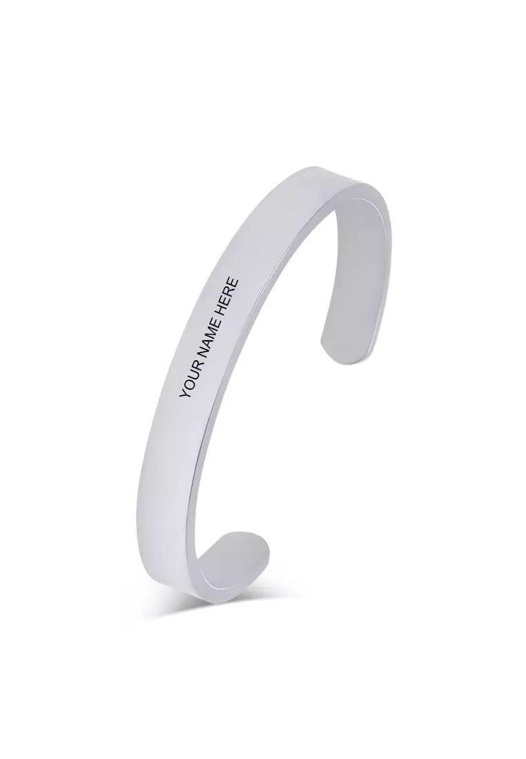 White top cuff bracelet