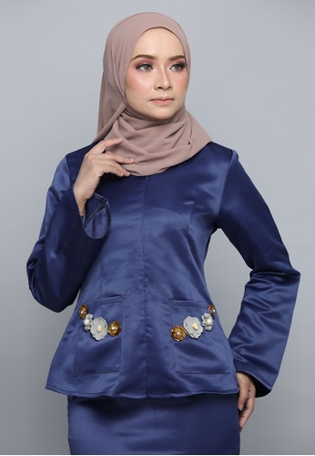 Buy Gior Modern Kebaya from ARCO in Blue and Navy only 239