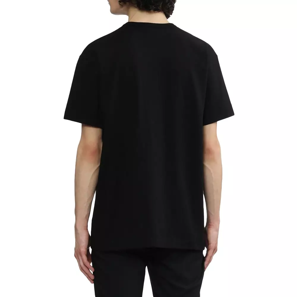 Play Triple Red Heart Logo T-Shirt Black