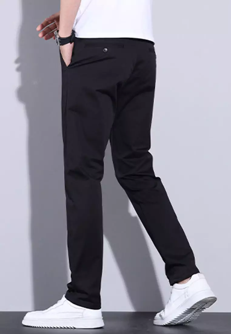 Slim Twill Trousers
